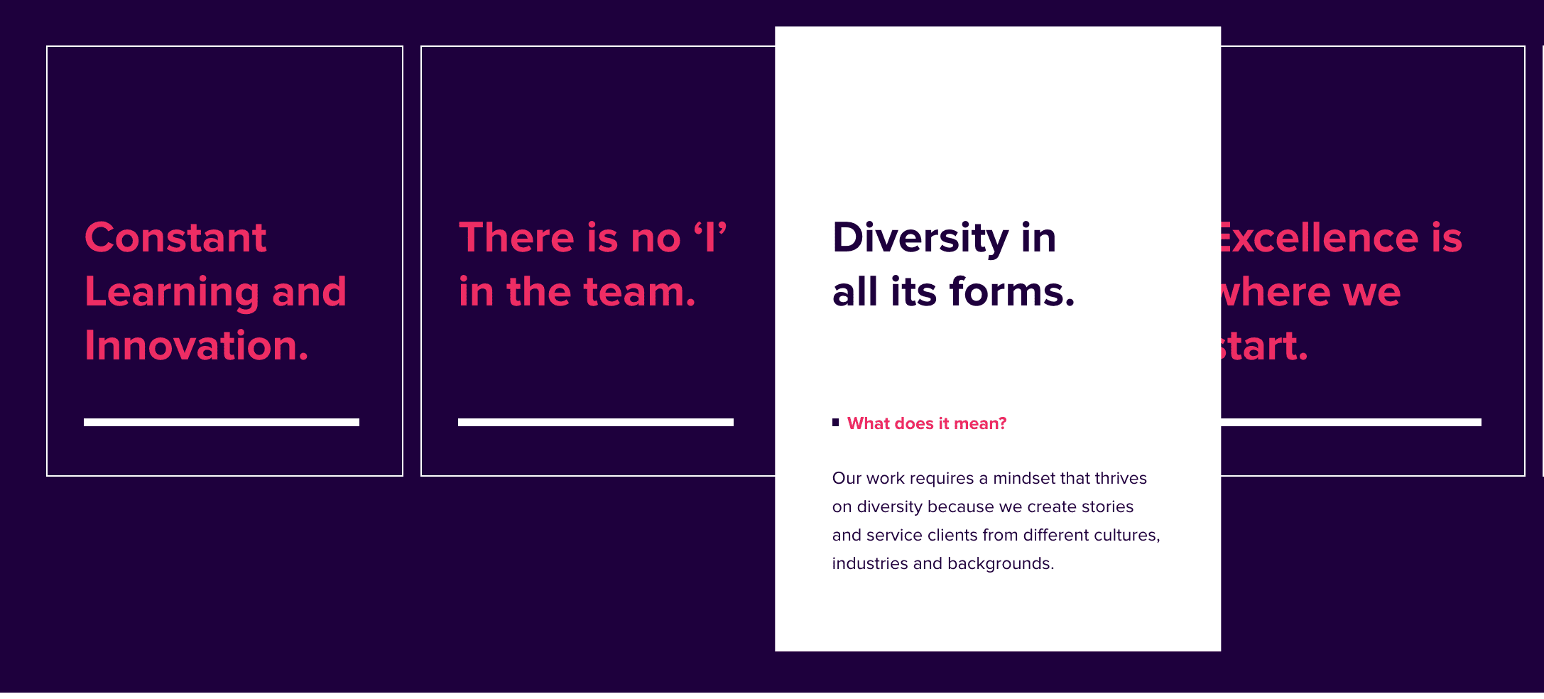 ELMNTL brand core values