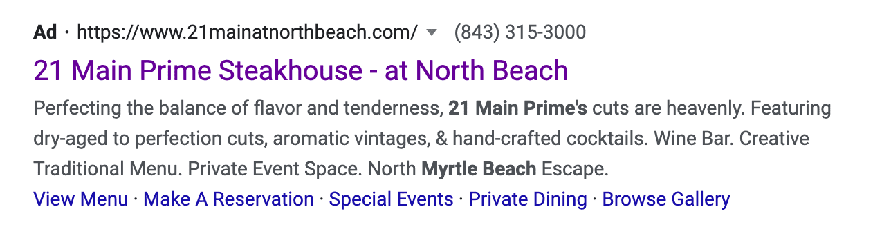 google search ad