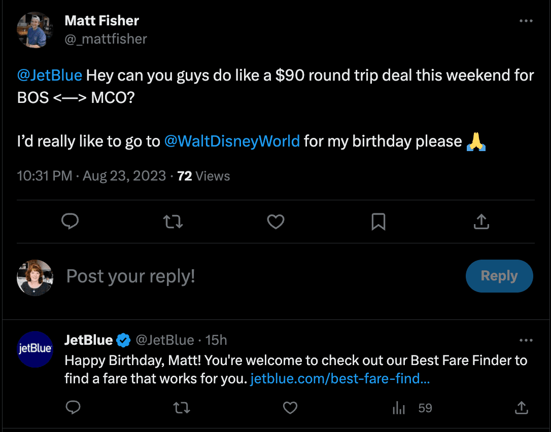 Personalized Response