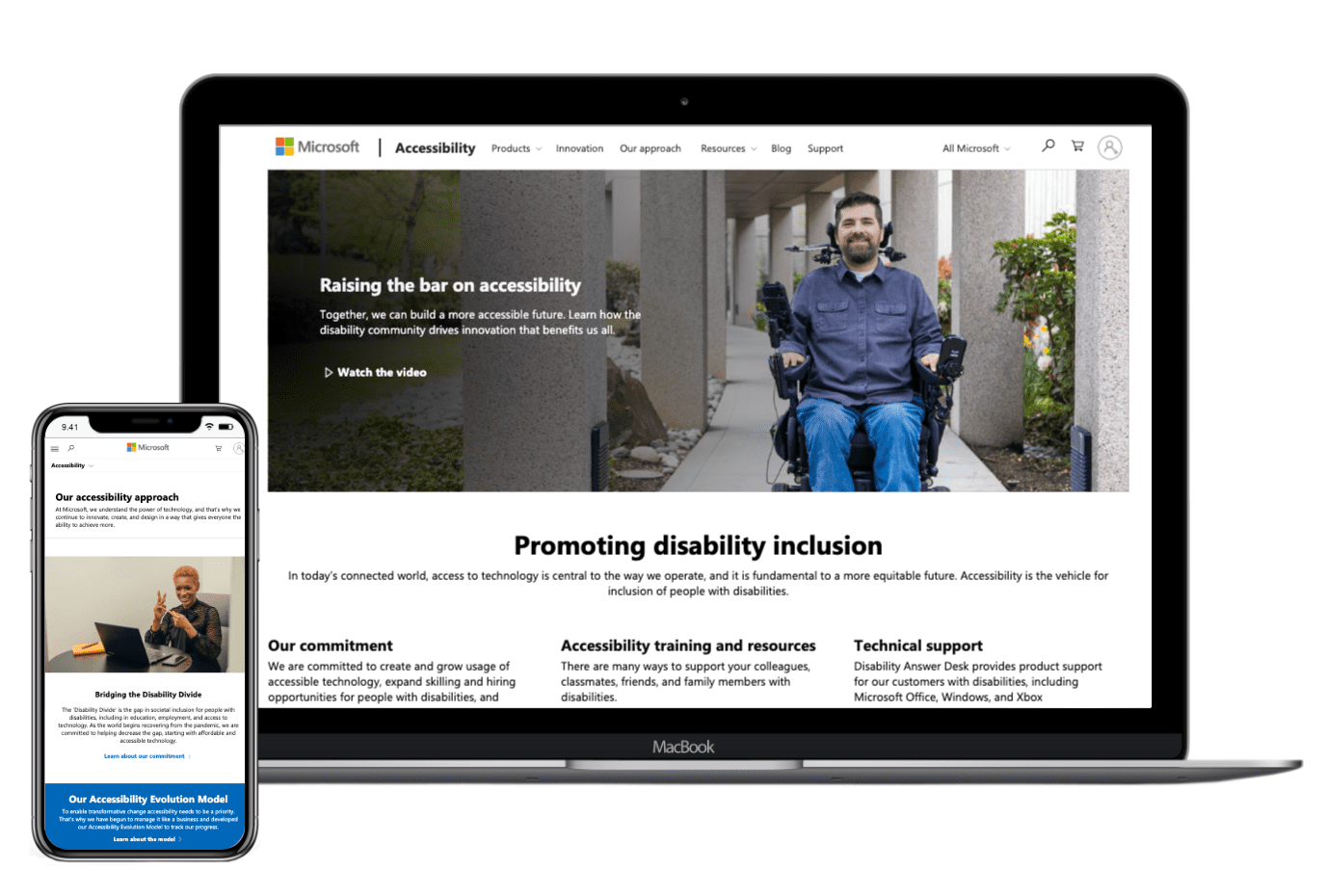 microsoft website user experience
